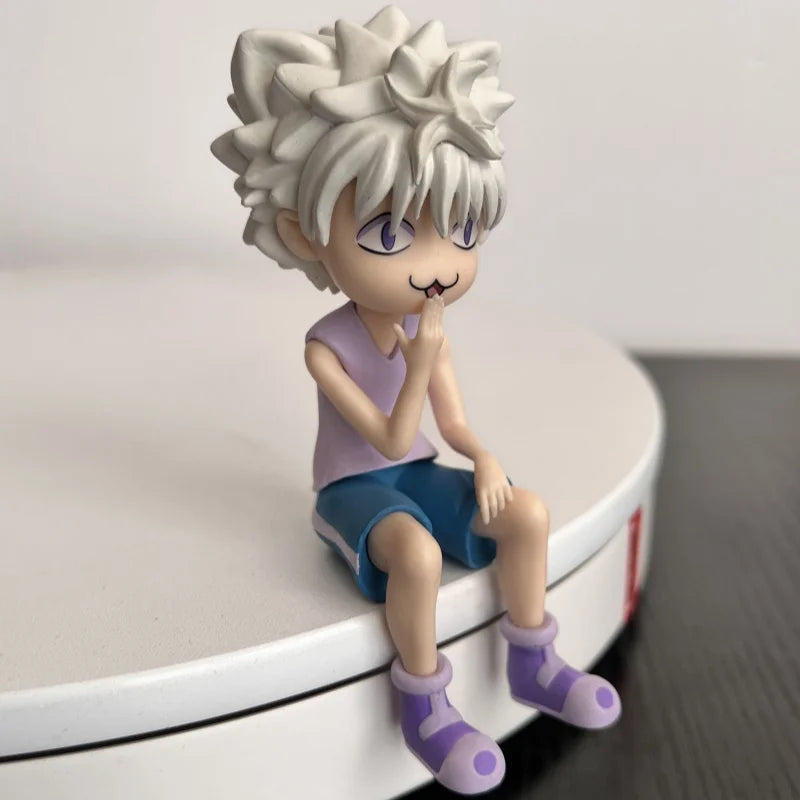 "Hunter × Hunter Killua Zoldyck Baby Face Sitting PVC Figure"