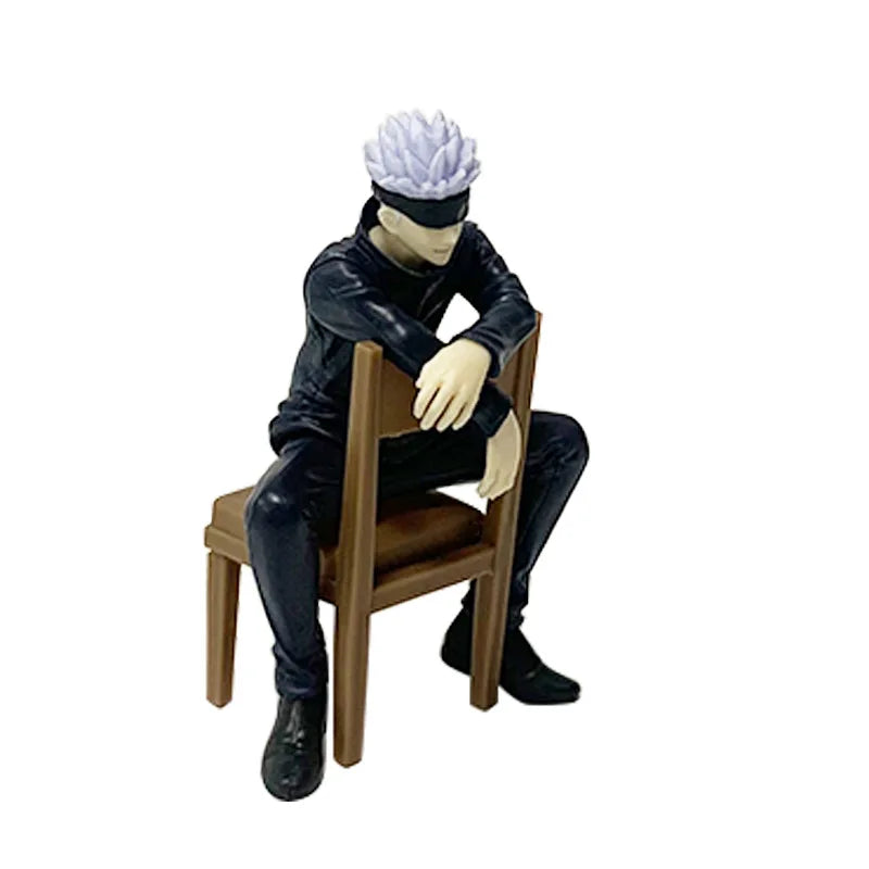 "Jujutsu Kaisen Gojo Satoru 11cm Rest Time Sitting PVC Figure"