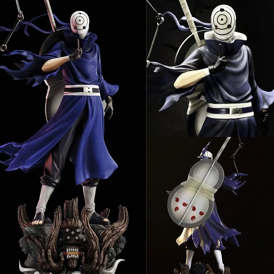 "Naruto Uchiha Obito Double-Head PVC Figure"