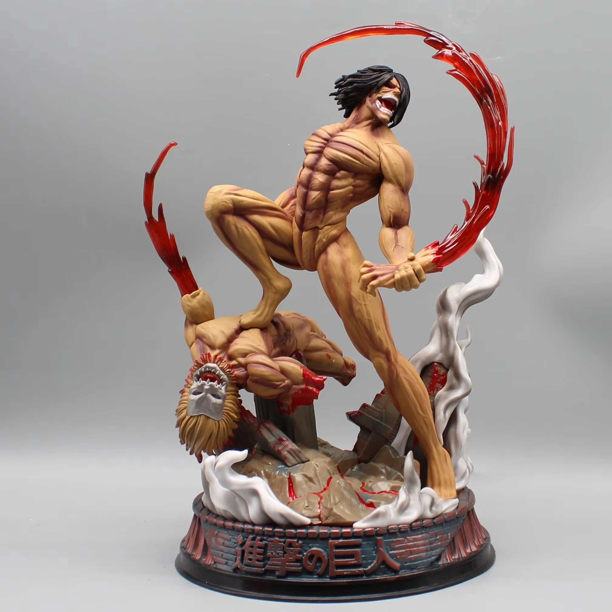 "Attack on Titan Armored Titan & Eren 29cm PVC Figure"