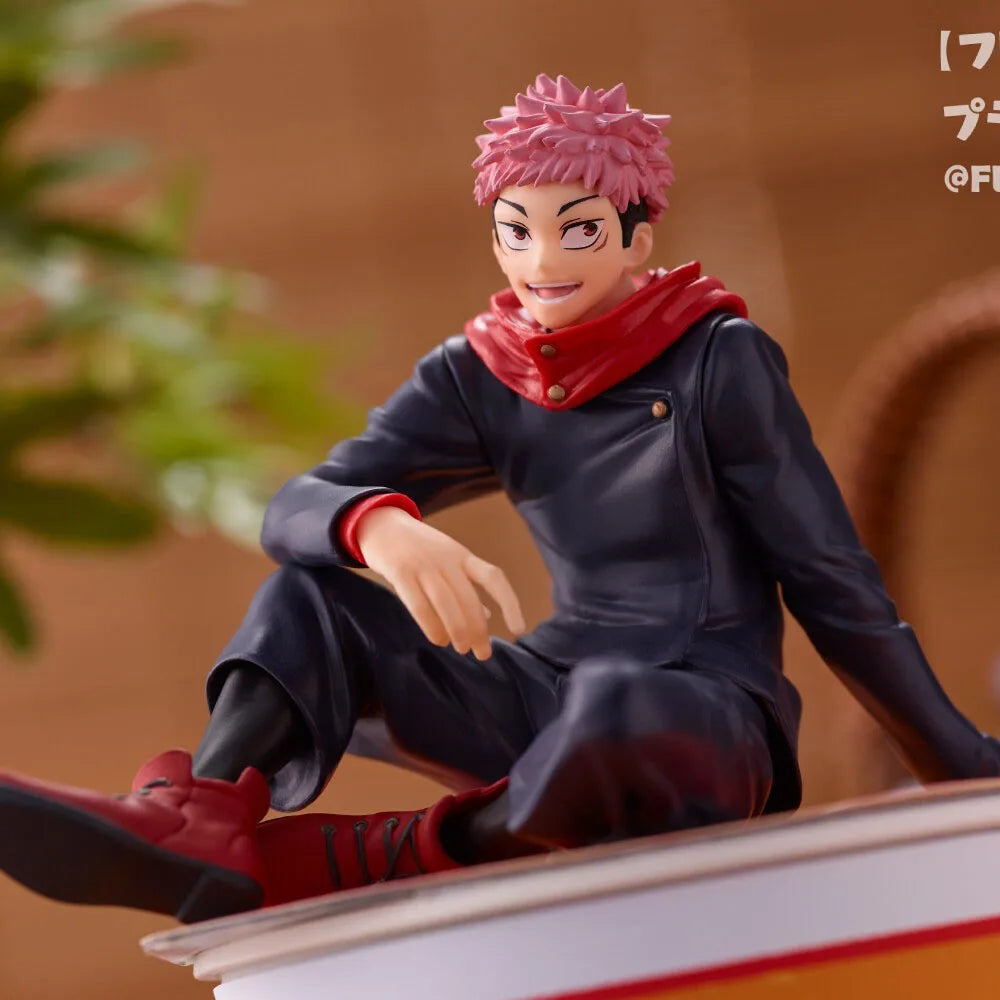 "Jujutsu Kaisen Yuji & Gojo 8cm Noodle Stopper PVC Figures"