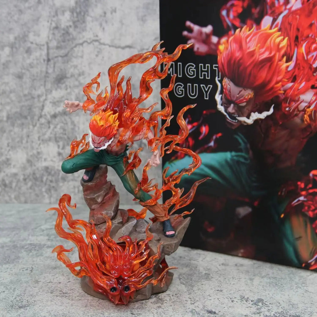 "Naruto Might Guy 26cm Shinobi Figure with Light"