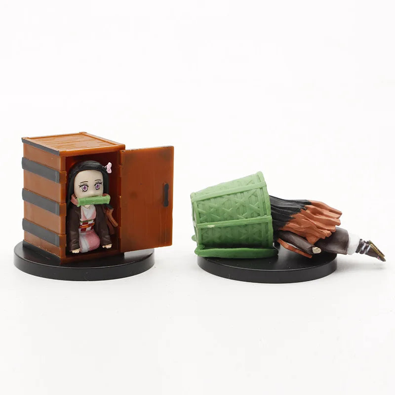 "Demon Slayer Nezuko 5pcs PVC Figure Set"