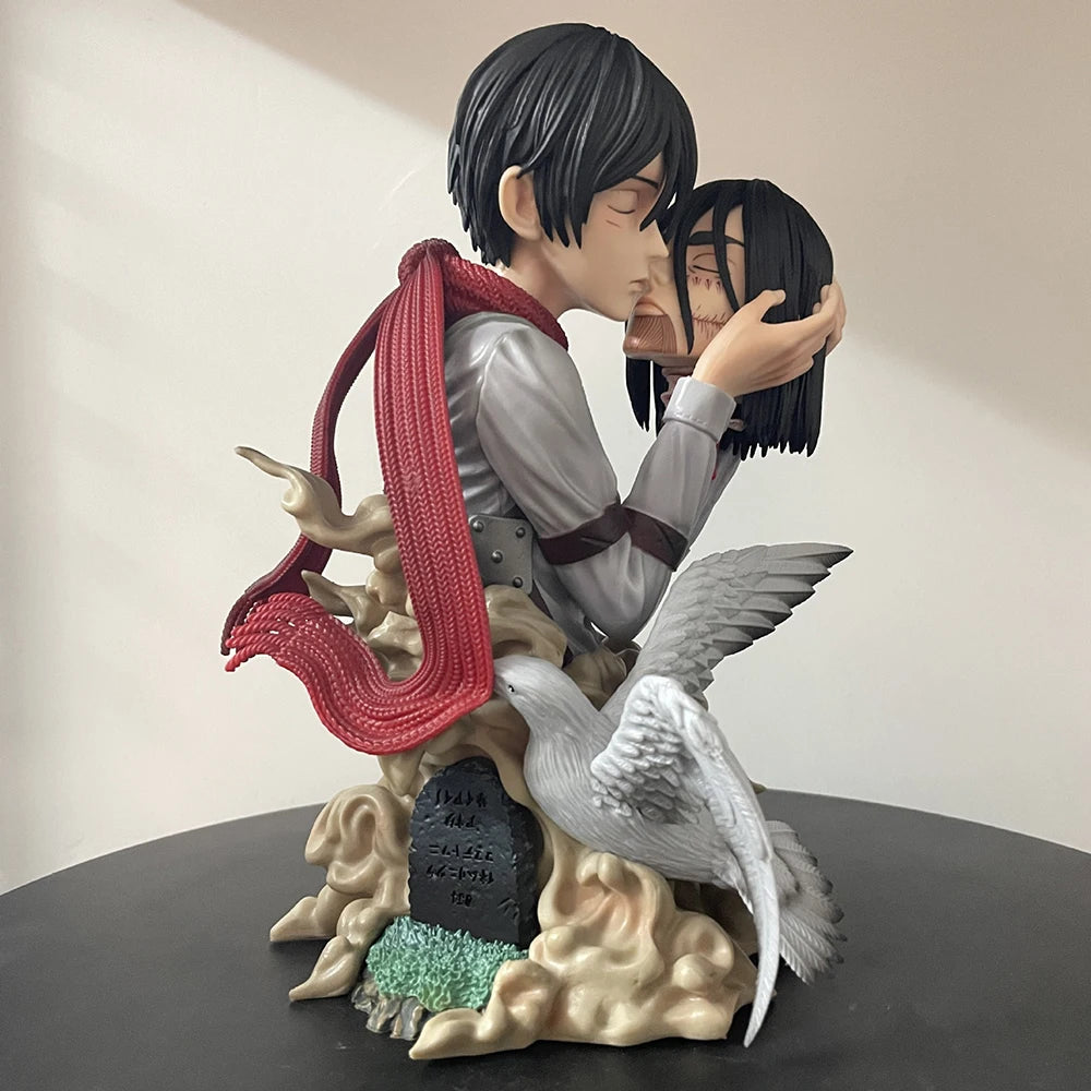 "Attack on Titan Mikasa 22cm Kiss of Death PVC Figure"