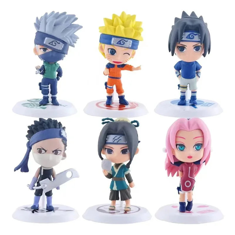 "Naruto Mini Figure Set (6pcs) 7_9cm"