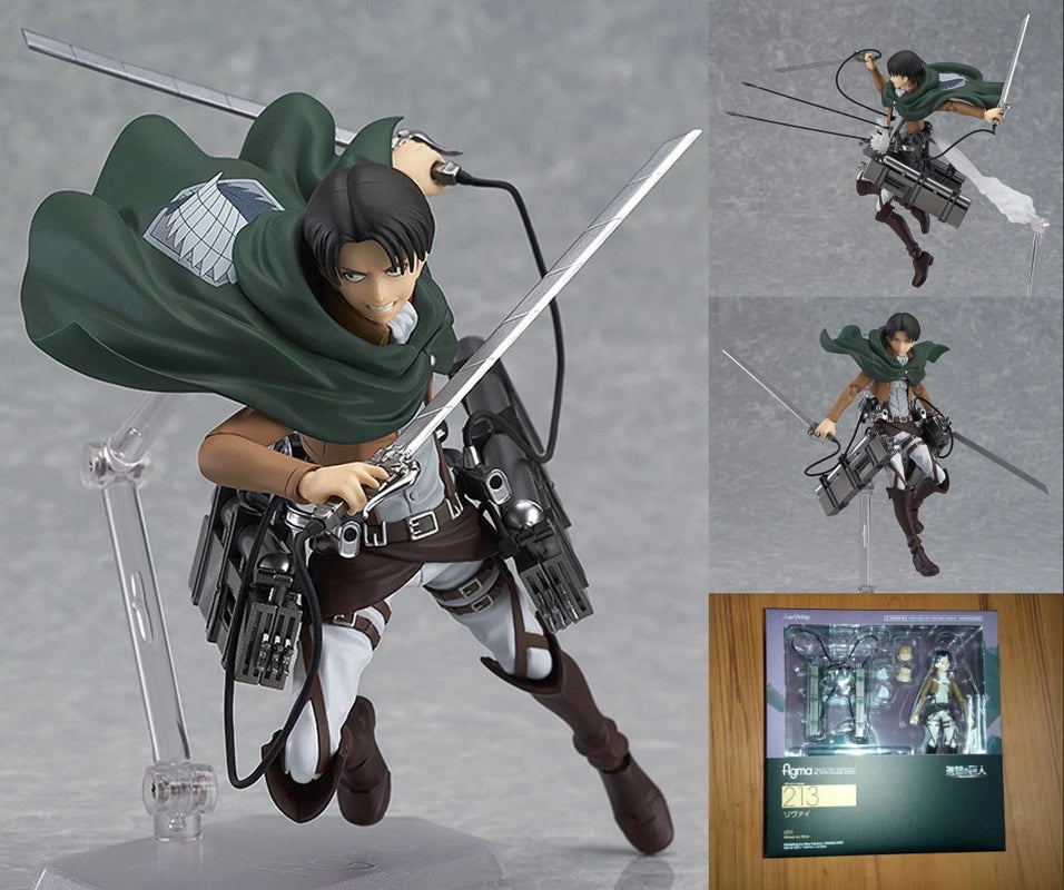 "Attack on Titan Levi Ackerman 14cm PVC Figure"