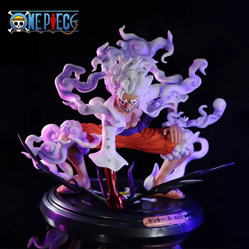 "One Piece Luffy Gear 5 Sun God Nika 20cm Figure"