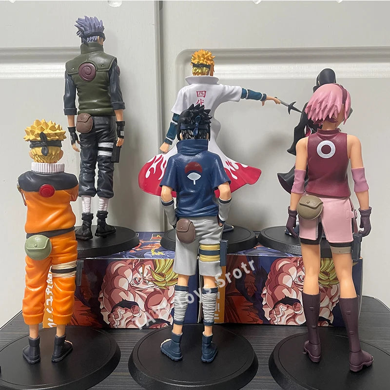 "Naruto Shippuden Uchiha Itachi & Sasuke PVC Figures"