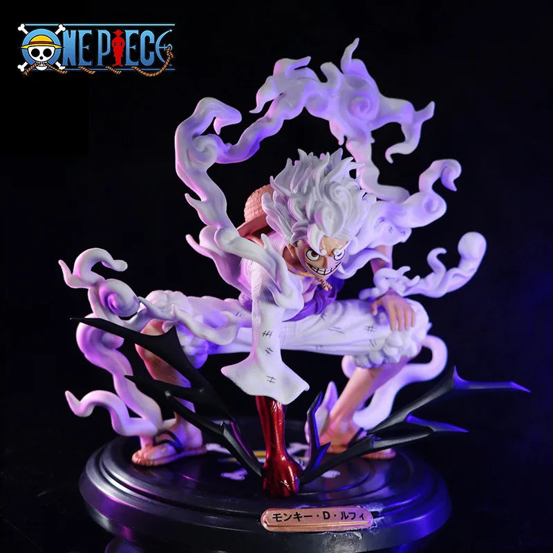 "One Piece Luffy Gear 5 Sun God Nika 20cm Figure"