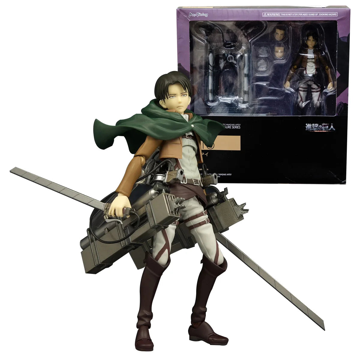 "Attack on Titan Levi Ackerman 14cm PVC Figure"