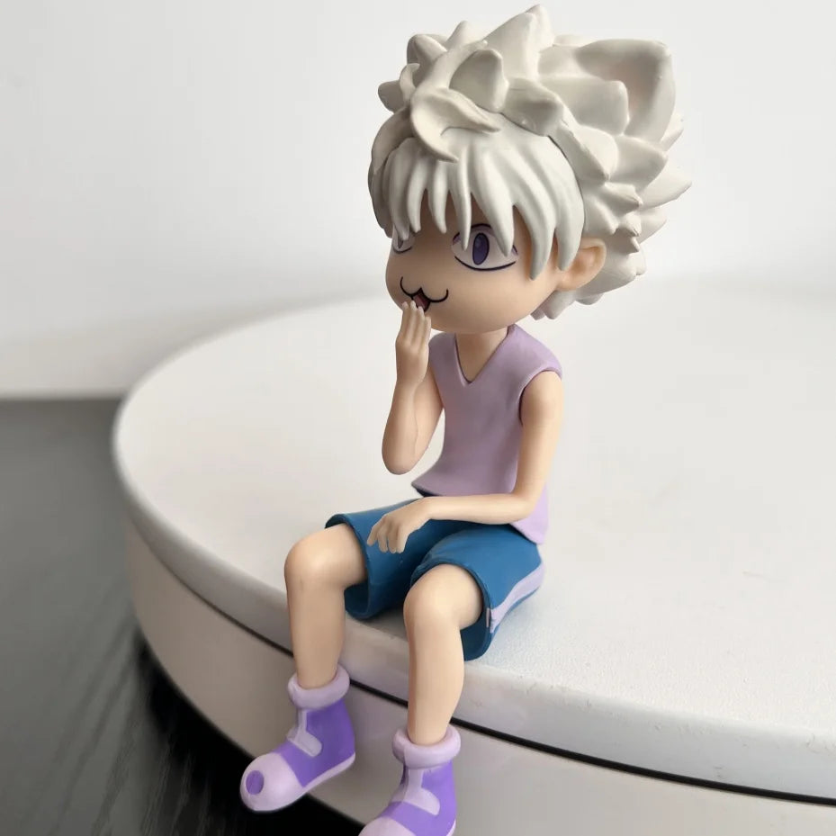 "Hunter × Hunter Killua Zoldyck Baby Face Sitting PVC Figure"