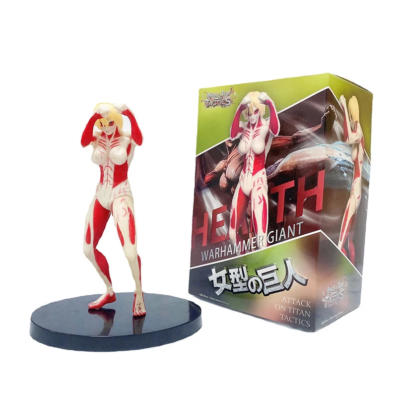 "Attack on Titan 16cm Titan Figures Set"