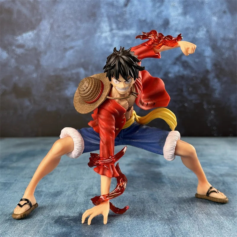 "One Piece Luffy 18cm Battle Style PVC Figure"