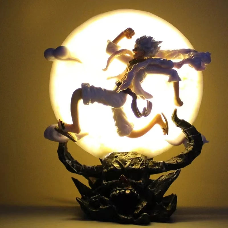 "One Piece Luffy Gear 5 Moon Fairy Figure 14cm"