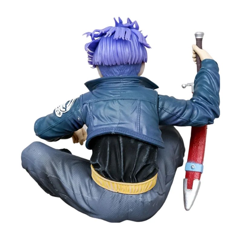 "Dragon Ball Z Trunks Super Saiyan 10cm Sitting PVC Figure"
