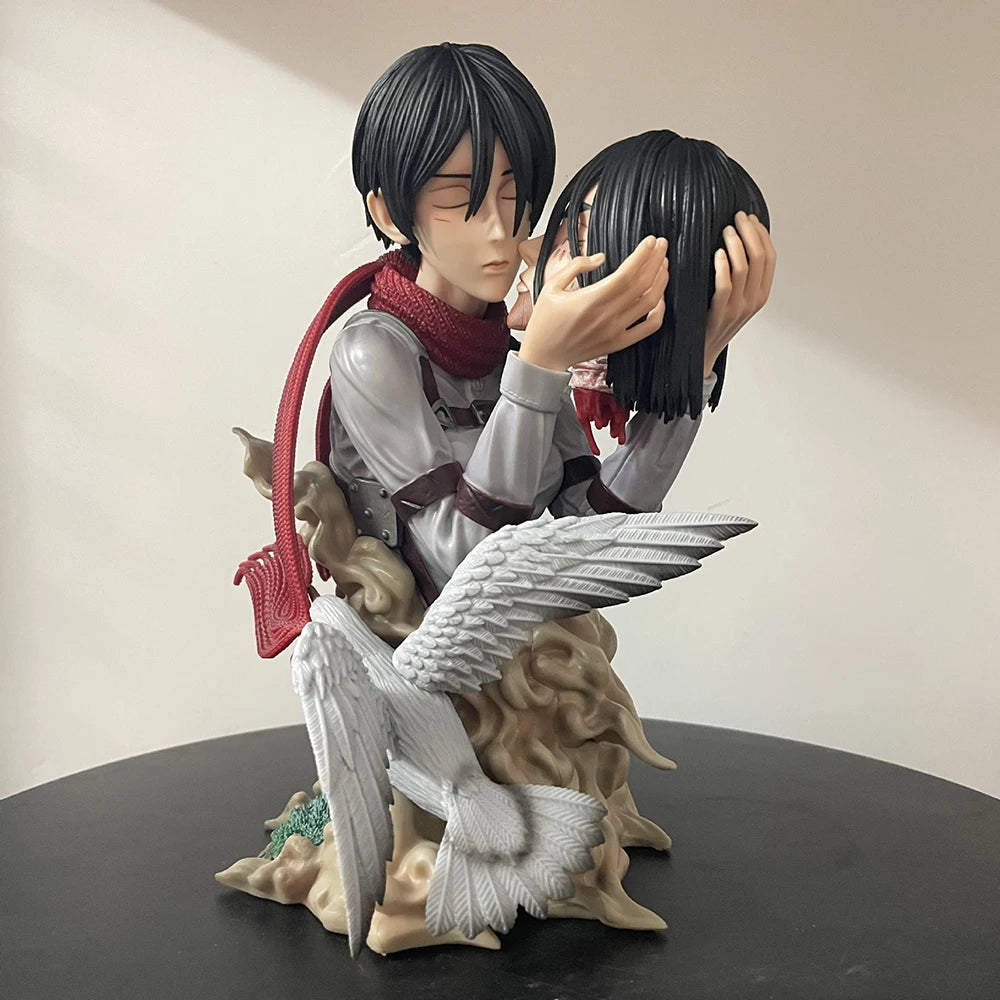 "Attack on Titan Mikasa 22cm Kiss of Death PVC Figure"