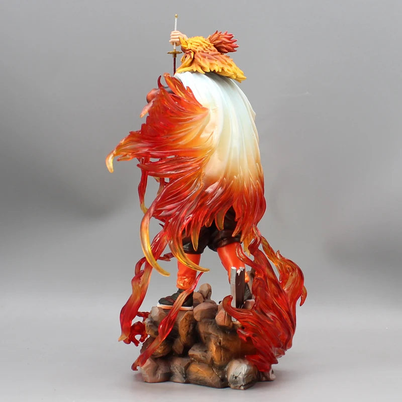 "Demon Slayer Rengoku Kyojuro 30cm Flame Hashira PVC Figure"