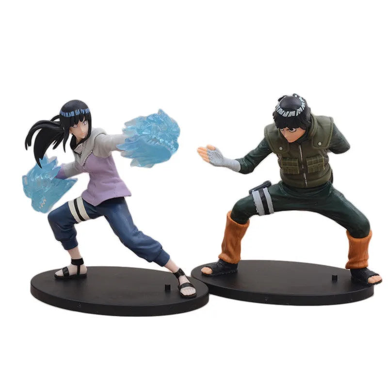 "Naruto Rock Lee & Hinata 16cm Double Lion Fist Figure"