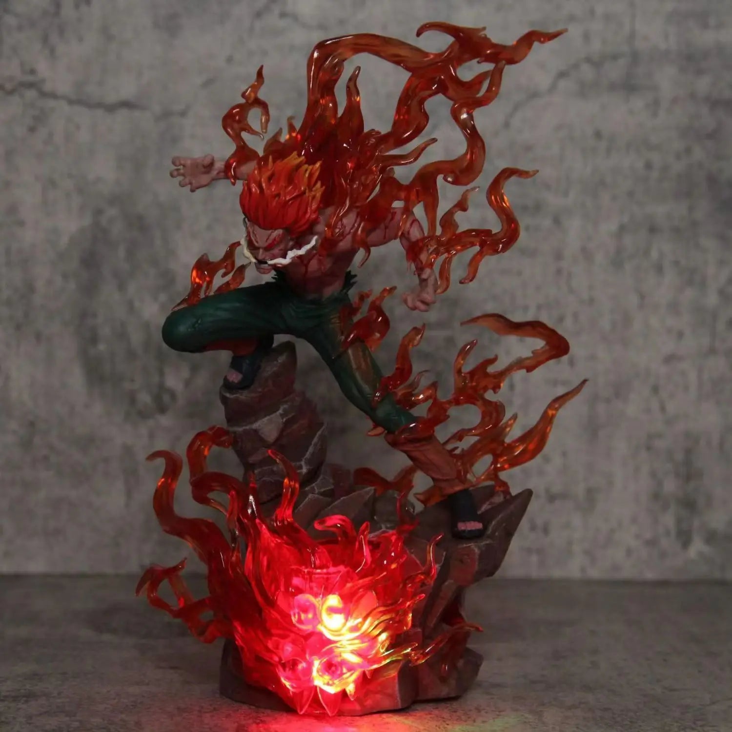 "Naruto Might Guy 26cm Shinobi Figure with Light"