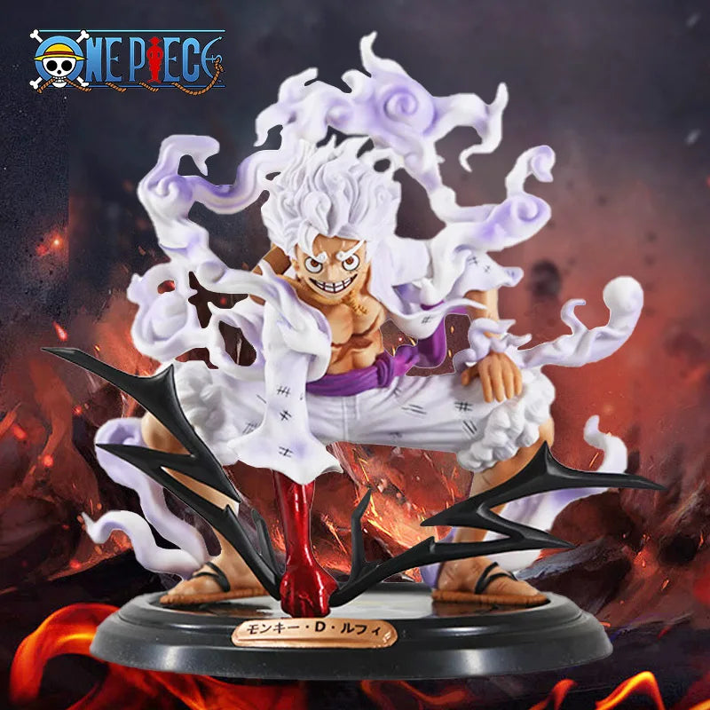 "One Piece Luffy Gear 5 Sun God Nika 20cm Figure"