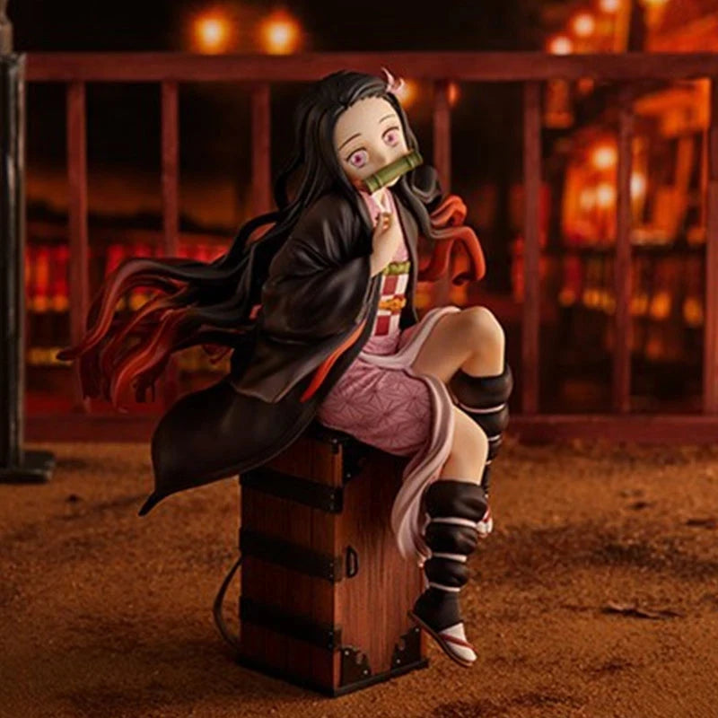 "Demon Slayer Nezuko 15cm Sitting PVC Figure"