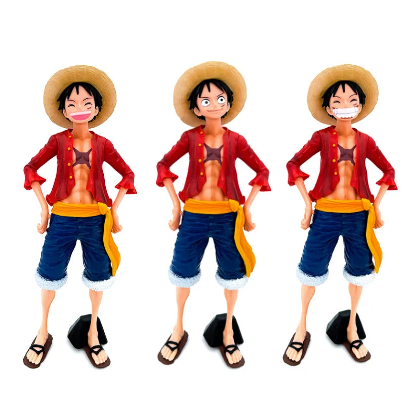 "One Piece Luffy Face-Changing Figure (28cm)"