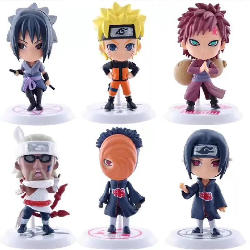 "Naruto Mini Figure Set (6pcs) 7_9cm"