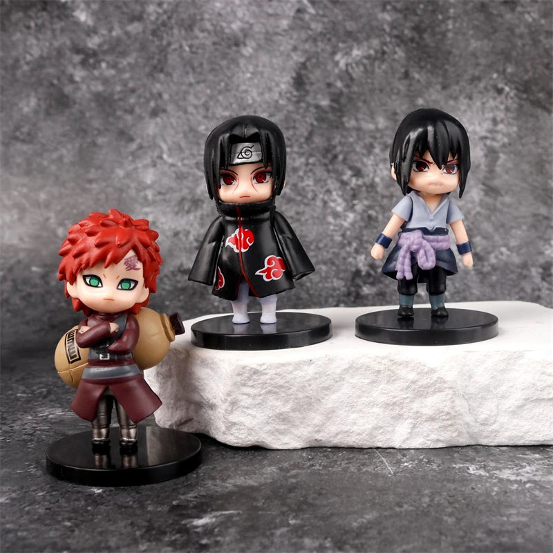 Naruto Mini Character Models – 12pcs Set