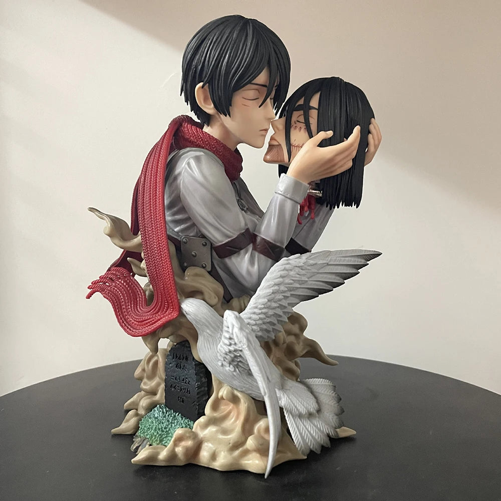 "Attack on Titan Mikasa 22cm Kiss of Death PVC Figure"
