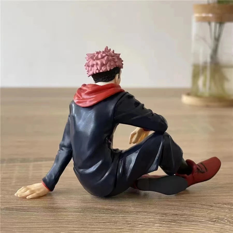 "Jujutsu Kaisen Yuji & Gojo 8cm Noodle Stopper PVC Figures"
