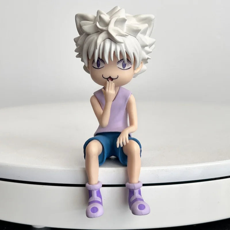 "Hunter × Hunter Killua Zoldyck Baby Face Sitting PVC Figure"