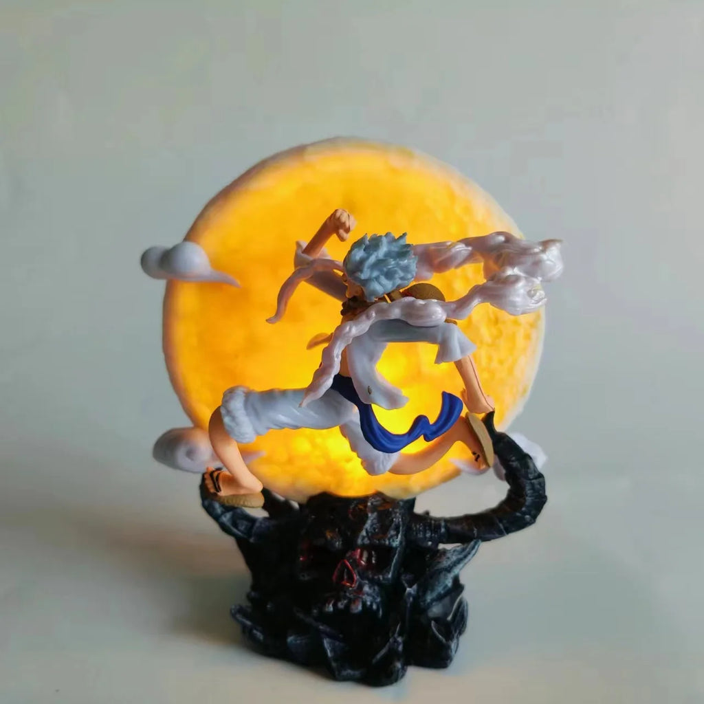 "One Piece Luffy Gear 5 Moon Fairy Figure 14cm"