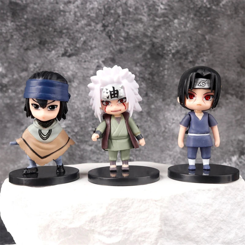 Naruto Mini Character Models – 12pcs Set