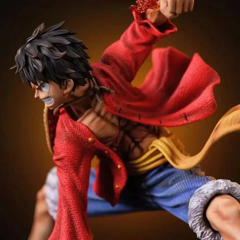 "One Piece Luffy 18cm Battle Style PVC Figure"