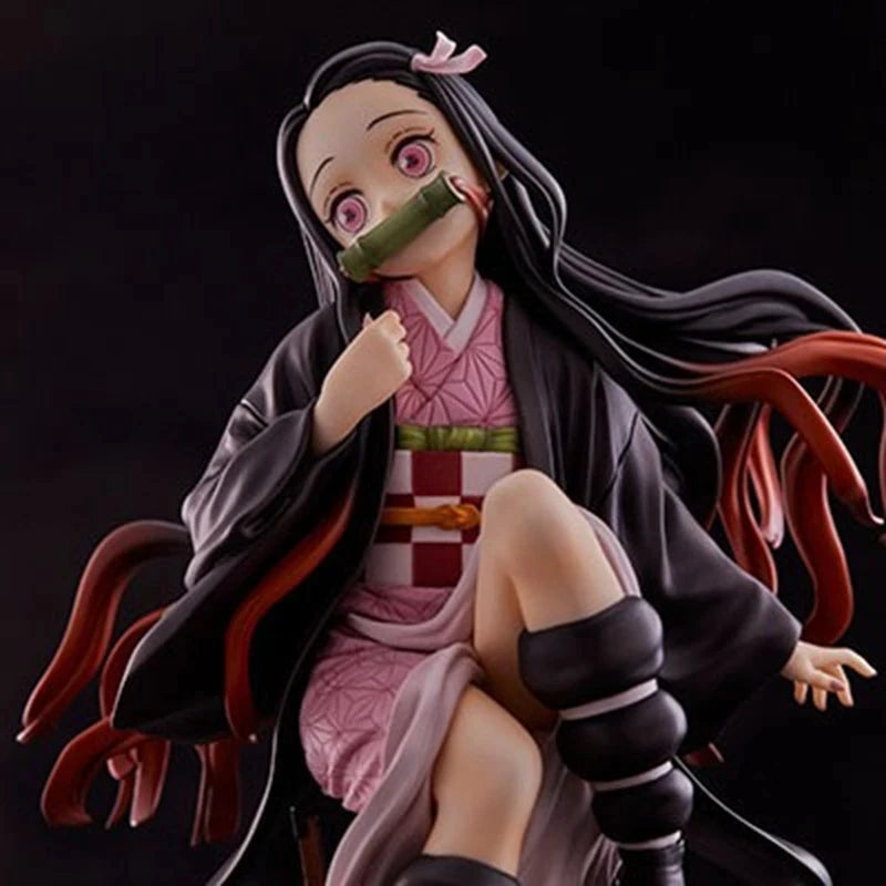 "Demon Slayer Nezuko 15cm Sitting PVC Figure"
