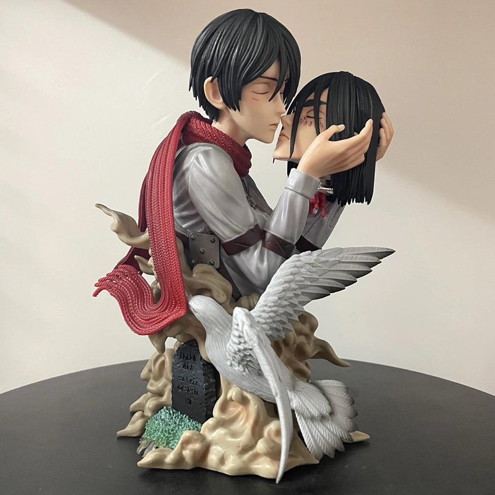 "Attack on Titan Mikasa 22cm Kiss of Death PVC Figure"