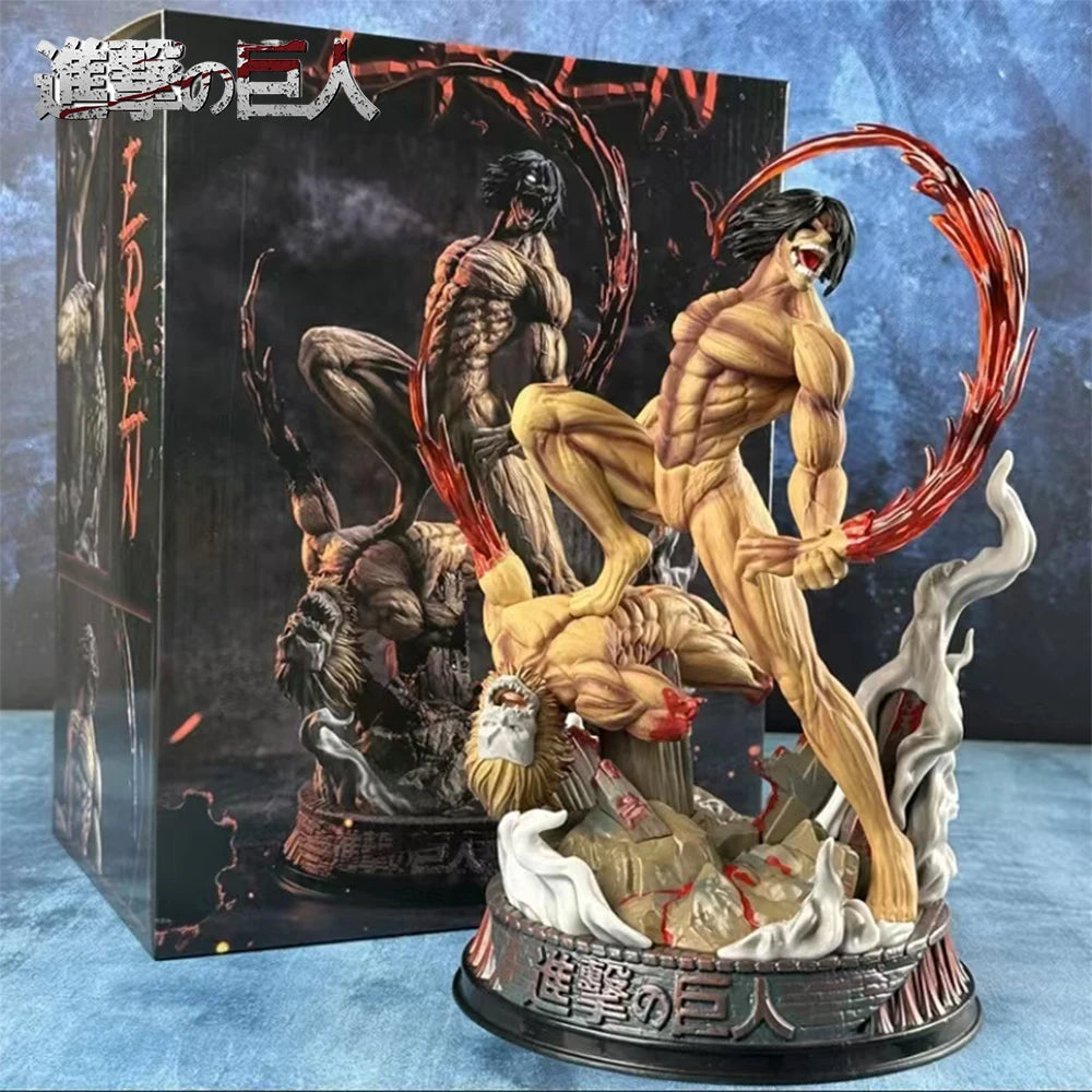 "Attack on Titan Armored Titan & Eren 29cm PVC Figure"