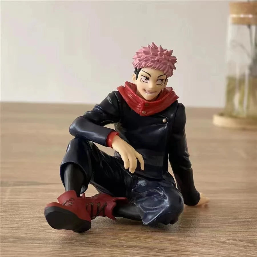"Jujutsu Kaisen Yuji & Gojo 8cm Noodle Stopper PVC Figures"