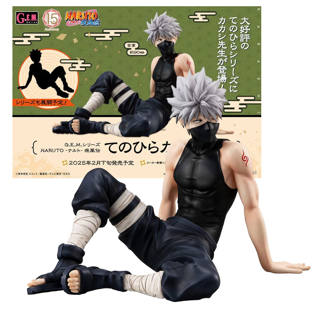 "Naruto Kakashi 9cm Sitting PVC Figure"
