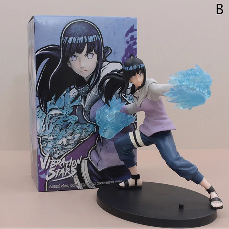 "Naruto Rock Lee & Hinata 16cm Double Lion Fist Figure"