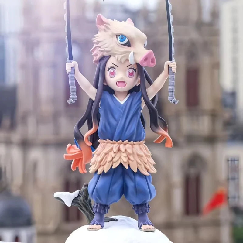 "Demon Slayer Nezuko & Inosuke 20cm PVC Figure"