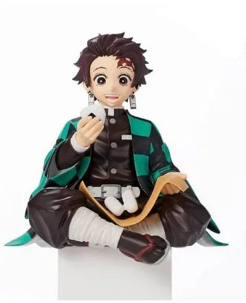 "Demon Slayer Tanjirou & Nezuko 10–15cm Sitting PVC Figures"