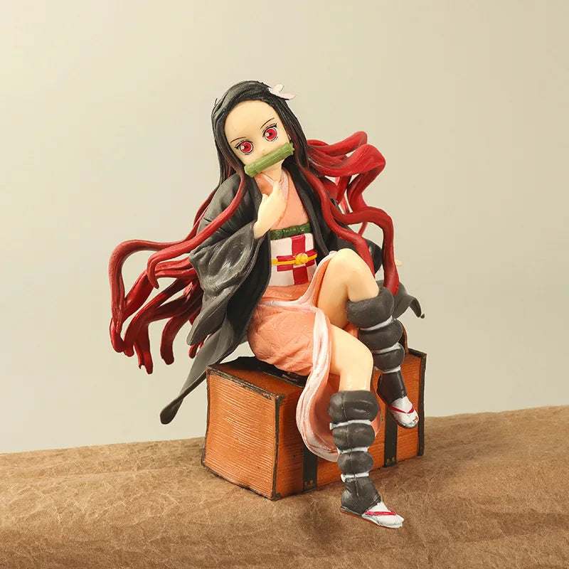"Demon Slayer Nezuko 15cm Sitting PVC Figure"