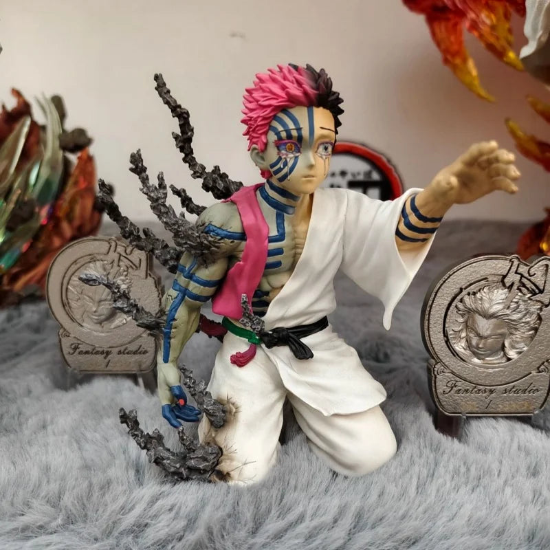 "Demon Slayer Akaza (Hakuji) 13cm PVC Figure"