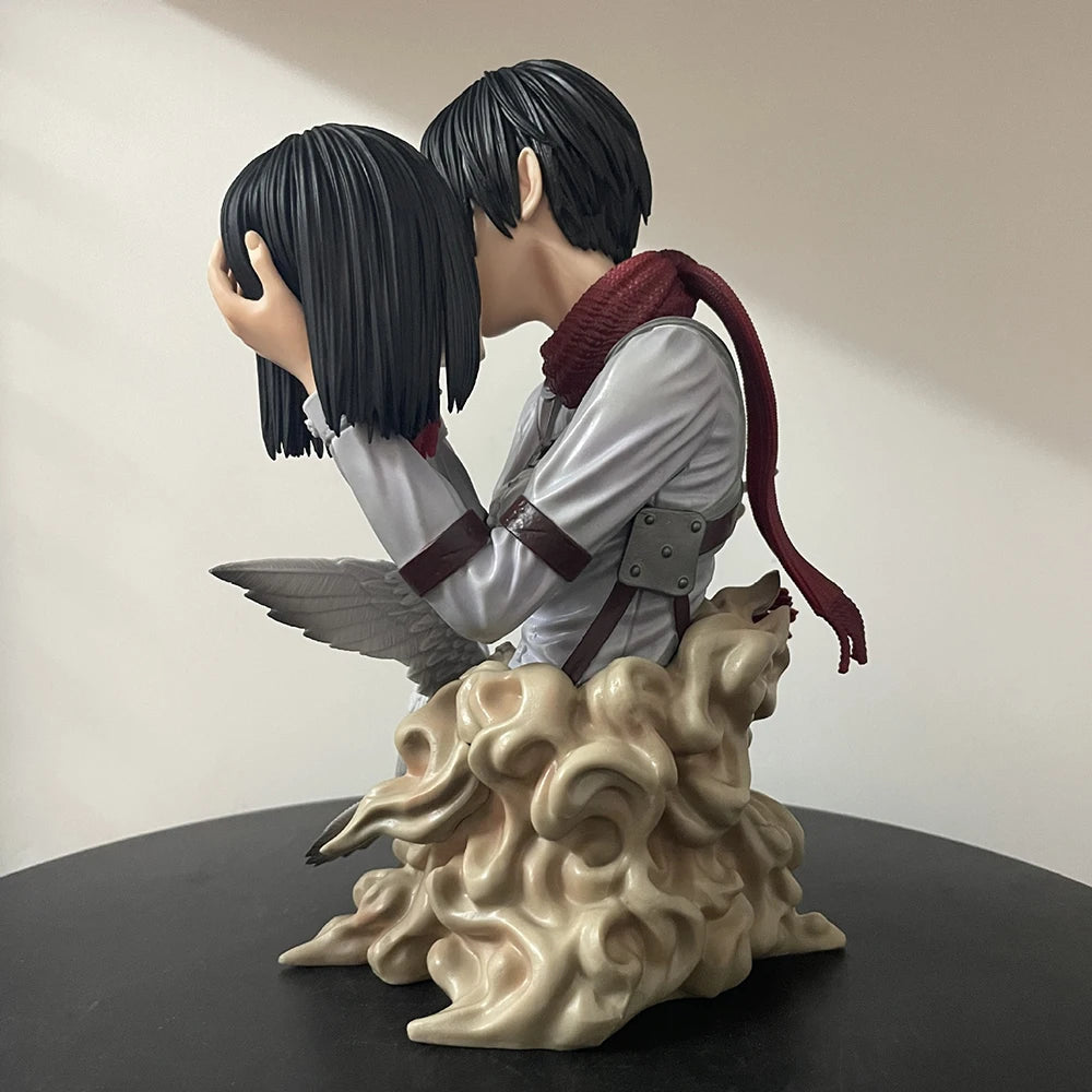 "Attack on Titan Mikasa 22cm Kiss of Death PVC Figure"