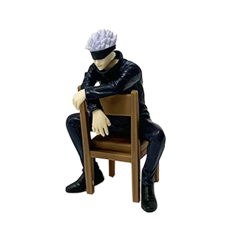 "Jujutsu Kaisen Gojo Satoru 11cm Rest Time Sitting PVC Figure"