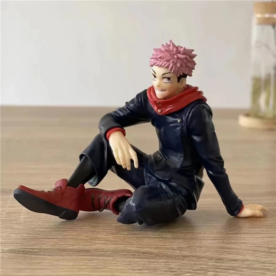 "Jujutsu Kaisen Yuji & Gojo 8cm Noodle Stopper PVC Figures"