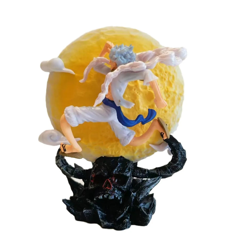 "One Piece Luffy Gear 5 Moon Fairy Figure 14cm"