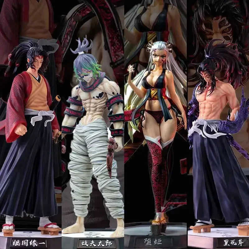 "Demon Slayer Upper Moons & Hashira PVC Figures"