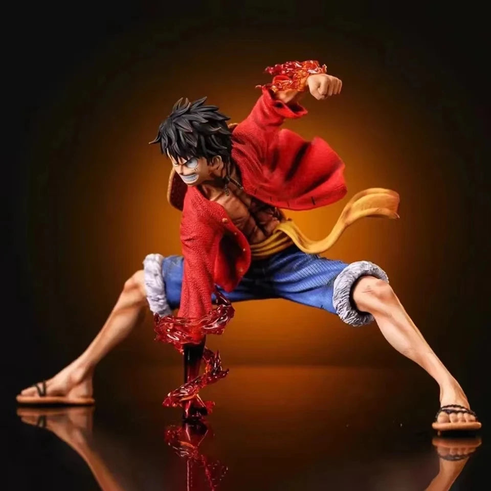 "One Piece Luffy 18cm Battle Style PVC Figure"